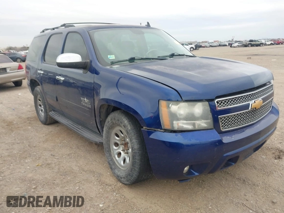 2012 Chevrolet Tahoe LS with VIN 1GNSCAE07CR271482, listed as a IAAI auction lot 41582756 with 134,299 mi miles and . Bid and sale history available at DreamBid. Image 1.