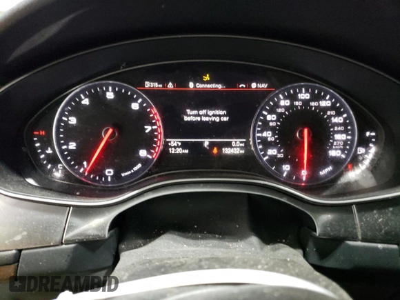 2015 Audi A7 3.0 Prestige with VIN WAU2GAFC6FN003456, listed as a Copart auction lot 84091424 with 132,432 mi miles and Non Repairable. Bid and sale history available at carsss.com. Image 9.