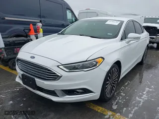 2018 Ford Fusion Titanium with VIN 3FA6P0D90JR247654, listed as a IAAI auction lot 41506643 with 100,907 mi miles. Bid and sale history available at carsss.com. Image 20.