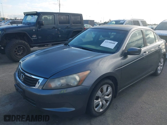 2008 Honda Accord EX with VIN JHMCP26718C045062, listed as a IAAI auction lot 42130808 with 188,233 mi miles and . Bid and sale history available at DreamBid. Image 2.