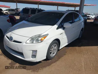 2010 Toyota Prius II with VIN JTDKN3DU6A0107841, listed as a IAAI auction lot 41907477 with 169,554 mi miles. Bid and sale history available at carsss.com. Image 2.