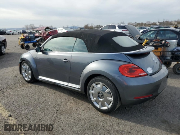 2015 Volkswagen Beetle 1.8T w/Tech with VIN 3VW517AT5FM812045, listed as a Copart auction lot 49538615 with Not Provided miles and Salvage Title. Bid and sale history available at DreamBid. Image 2.