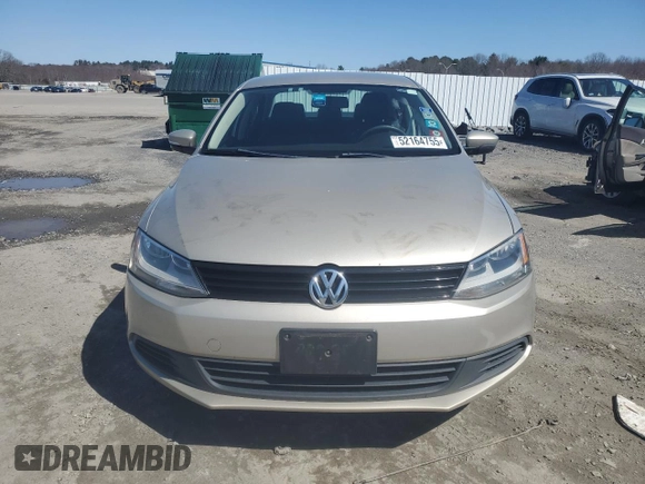2012 Volkswagen Jetta Sedan SE w/Convenience PZEV with VIN 3VWDP7AJ1CM116528, listed as a Copart auction lot 52164755 with 141,371 mi miles and Clean Title. Bid and sale history available at carsss.com. Image 5.