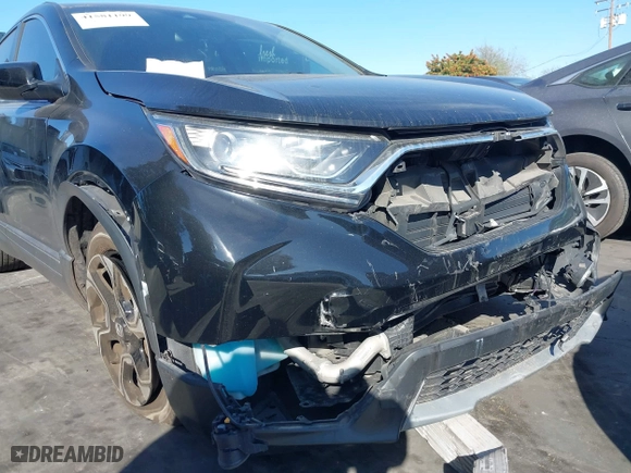 2018 Honda CR-V EX-L with VIN 2HKRW1H81JH515650, listed as a IAAI auction lot 41581199 with 1 mi miles. Bid and sale history available at carsss.com. Image 6.