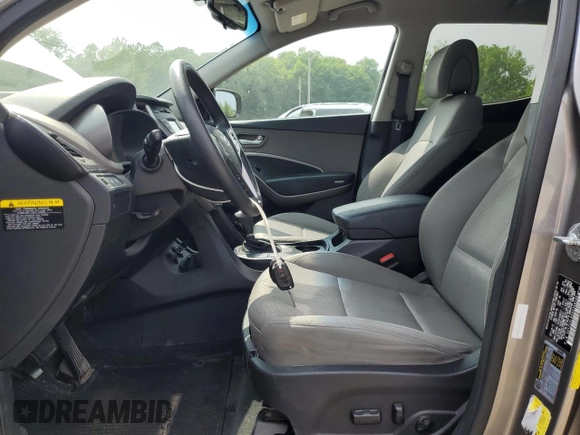 2016 Hyundai Santa Fe z VIN 5XYZU3LB5GG348536, wystawiony jako Copart lot #59877755 z przebiegiem 102 247 mil mil oraz Czysty tytuł • Clean title. Historia ofert i sprzedaży dostępna na DreamBid. Obrazek 7.