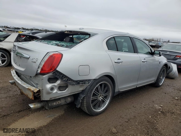 2010 Lincoln MKS with VIN 1LNHL9ER5AG610289, listed as a Copart auction lot 79739834 with 112,421 mi miles and Salvage Title. Bid and sale history available at carsss.com. Image 3.