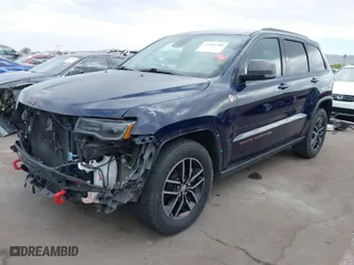 2018 Jeep Grand Cherokee Trailhawk with VIN 1C4RJFLTXJC365640, listed as a IAAI auction lot 41916380 with NaN miles. Bid and sale history available at carsss.com. Image 2.
