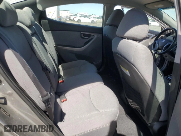 2013 Hyundai Elantra GLS z VIN 5NPDH4AE2DH408598, wystawiony jako Copart lot #56076665 z przebiegiem 136 305 mil mil oraz Szkoda całkowita • Salvage title. Historia ofert i sprzedaży dostępna na DreamBid. Obrazek 10.