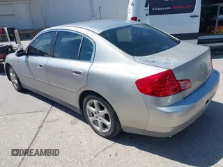 2003 Infiniti G35 w/Leather z VIN JNKCV51E73M320398, wystawiony jako IAAI lot #42400303 z przebiegiem 226 197 mil mil oraz . Historia ofert i sprzedaży dostępna na DreamBid. Obrazek 3.