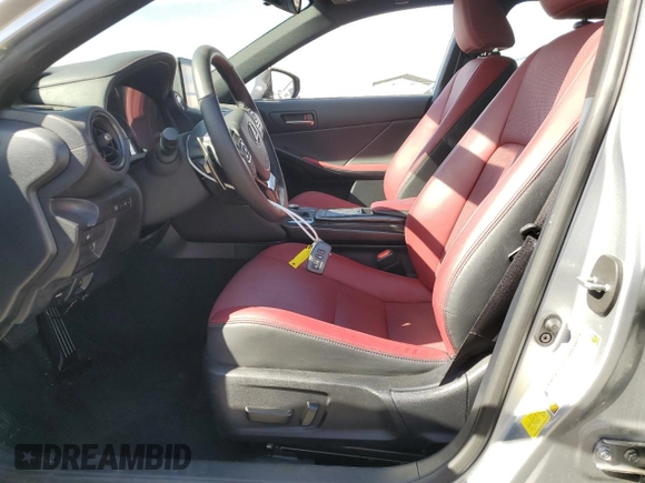 2024 Lexus IS 300 with VIN JTHBA1D25R5131172, listed as a Copart auction lot 43476375 with 22,835 mi miles and Salvage title. Bid and sale history available at DreamBid. Image 7.