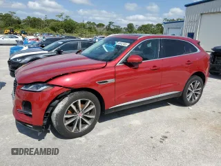 2022 Jaguar F-Pace S с VIN SADCJ2EXXNA698439, выставлен на аукционе Copart как лот 46642465 с пробегом 21 941 миль миль и На запчасти • Non repairable. История ставок и продаж доступна на DreamBid. Изображение 1.