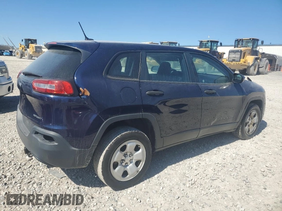 2015 Jeep Cherokee Sport z VIN 1C4PJLAB7FW531697, wystawiony jako Copart lot #49460415 z przebiegiem 145 023 mil mil oraz Czysty tytuł • Clean title. Historia ofert i sprzedaży dostępna na DreamBid. Obrazek 3.