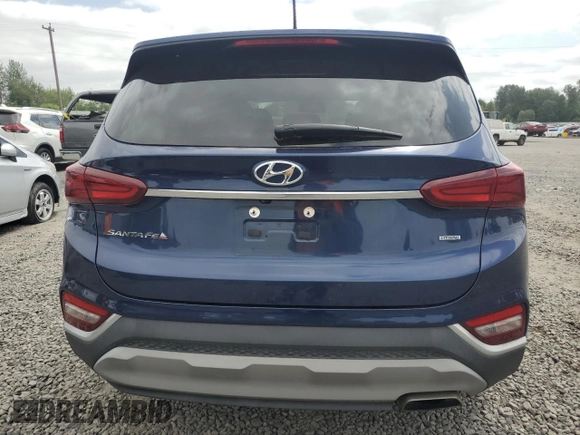 2020 Hyundai Santa Fe SE with VIN 5NMS2CAD4LH179007, listed as a Copart auction lot 60174055 with 72,505 mi miles and Salvage title. Bid and sale history available at DreamBid. Image 6.