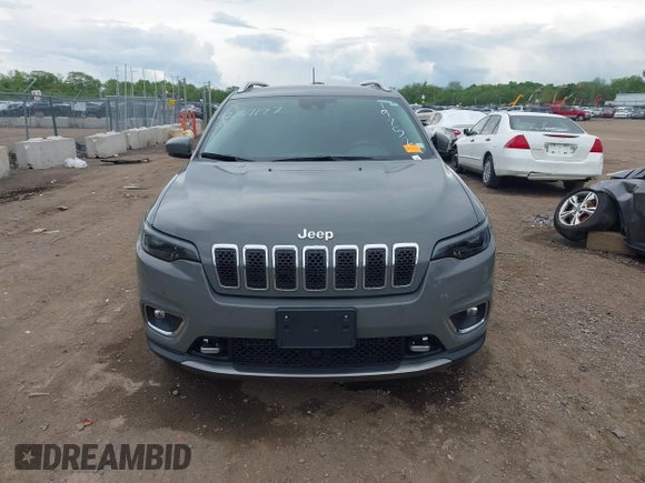 2021 Jeep Cherokee Limited with VIN 1C4PJMDX6MD197524, listed as a IAAI auction lot 42264197 with 47,077 mi miles and . Bid and sale history available at DreamBid. Image 12.