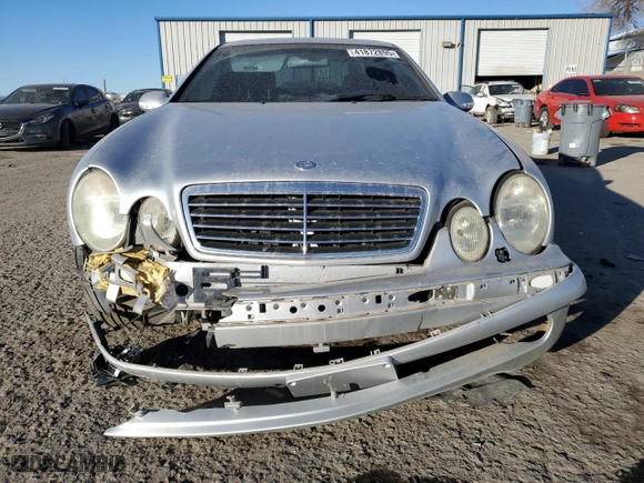 2002 Mercedes-Benz CLK-Class AMG with VIN WDBLJ74G62T095979, listed as a Copart auction lot 41872895 with 98,556 mi miles and Salvage Title. Bid and sale history available at carsss.com. Image 5.
