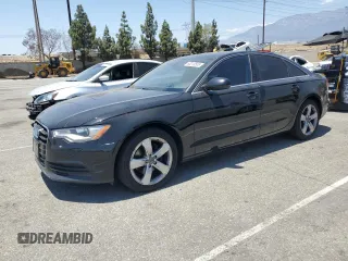 2012 Audi A6 Premium Plus with VIN WAUDFAFC3CN120256, listed as a Copart auction lot 63213505 with 124,959 mi miles and Clean title. Bid and sale history available at DreamBid. Image 1.