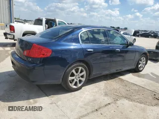 2006 Infiniti G35 with VIN JNKCV51E46M503844, listed as a Copart auction lot 71919444 with 109,390 mi miles and Clean Title. Bid and sale history available at DreamBid. Image 3.