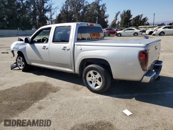2010 GMC Canyon SLE1 with VIN 1GTDSCDE2A8146535, listed as a Copart auction lot 75571244 with 0 mi miles and Salvage Title. Bid and sale history available at carsss.com. Image 2.