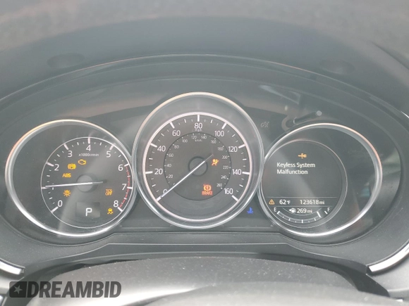2016 Mazda CX-9 Signature with VIN JM3TCBEY7G0118322, listed as a Copart auction lot 54826655 with 123,618 mi miles and Salvage title. Bid and sale history available at DreamBid. Image 9.