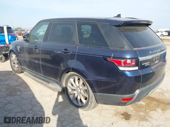 2015 Land Rover Range Rover Sport HSE with VIN SALWR2VF3FA534940, listed as a IAAI auction lot 42244094 with 38,438 mi miles and . Bid and sale history available at DreamBid. Image 3.