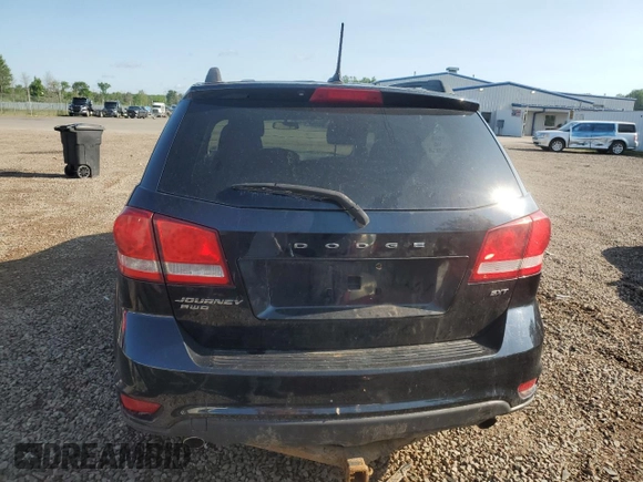 2017 Dodge Journey SXT with VIN 3C4PDDBG8HT525147, listed as a Copart auction lot 63270795 with 169,369 mi miles and Salvage title. Bid and sale history available at DreamBid. Image 6.