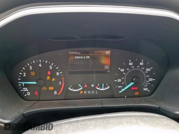 2022 Ford Escape SE with VIN 1FMCU0G69NUB01335, listed as a Copart auction lot 59673635 with 127,878 mi miles and Salvage title. Bid and sale history available at DreamBid. Image 9.