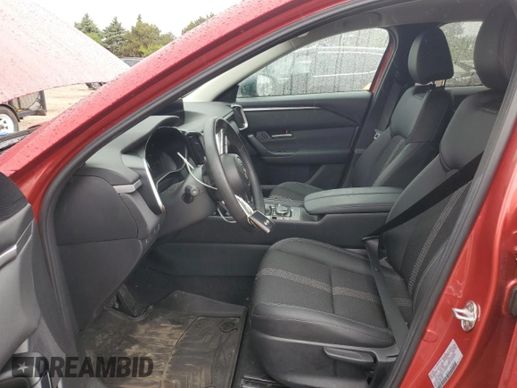 2024 Mazda CX-50 S Select with VIN 7MMVABAMXRN198957, listed as a Copart auction lot 57580945 with 11,982 mi miles and Salvage title. Bid and sale history available at DreamBid. Image 7.