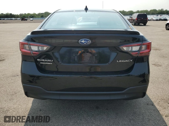 2024 Subaru Legacy Limited with VIN 4S3BWAN64R3009306, listed as a Copart auction lot 60446925 with 16,629 mi miles and Salvage title. Bid and sale history available at DreamBid. Image 6.