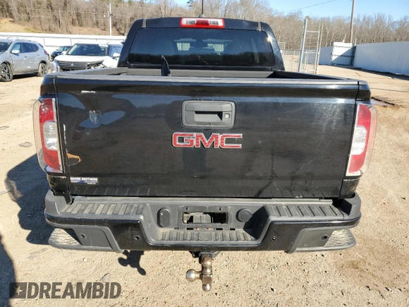 2015 GMC Canyon 4WD SLE with VIN 1GTG6BE38F1141624, listed as a Copart auction lot 42427975 with 193,511 mi miles and Salvage Title. Bid and sale history available at carsss.com. Image 6.