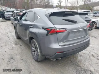2015 Lexus NX 200t with VIN JTJBARBZ5F2037724, listed as a IAAI auction lot 41429162 with 196,807 mi miles. Bid and sale history available at carsss.com. Image 3.