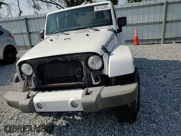 2016 Jeep Wrangler Sahara с VIN 1C4AJWBG4GL234262, выставлен на аукционе Copart как лот 58742355 с пробегом 133 152 миль миль и Списание • Salvage title. История ставок и продаж доступна на DreamBid. Изображение 14.
