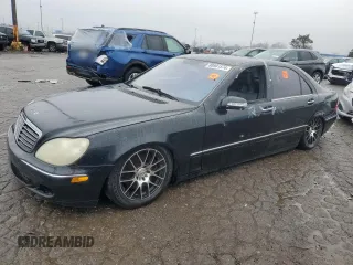 2006 Mercedes-Benz S 500 z VIN WDBNG84J66A477584, wystawiony jako Copart lot #80901574 z przebiegiem Nie podano mil oraz Czysty tytuł • Clean title. Historia ofert i sprzedaży dostępna na DreamBid. Obrazek 1.
