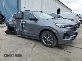 2021 Buick Encore GX Essence with VIN KL4MMGSL9MB070851, listed as a Copart auction lot 62537435 with Not provided miles and Salvage title. Bid and sale history available at DreamBid. Image 4.