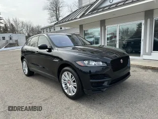 2017 Jaguar F-Pace 20d Premium with VIN SADCJ2BN5HA096670, listed as a Copart auction lot 54596775 with 146,291 mi miles and Clean Title. Bid and sale history available at DreamBid. Image 1.