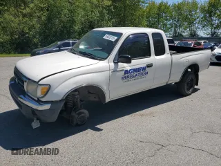 1999 Toyota Tacoma z VIN 4TAWN72N3XZ572081, wystawiony jako Copart lot #58828755 z przebiegiem 155 640 mil mil oraz Czysty tytuł • Clean title. Historia ofert i sprzedaży dostępna na DreamBid. Obrazek 1.