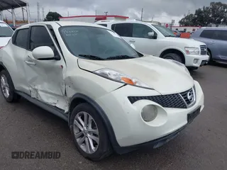 2011 Nissan Juke SL with VIN JN8AF5MR2BT018028, listed as a IAAI auction lot 41795520 with 142,679 mi miles. Bid and sale history available at carsss.com. Image 1.