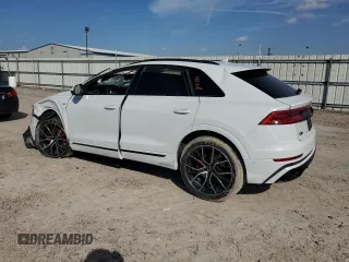 2022 Audi Q8 Prestige with VIN WA1FVBF17ND009750, listed as a Copart auction lot 41358603 with 19,802 mi miles. Bid and sale history available at carsss.com. Image 2.