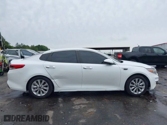 2018 Kia Optima S with VIN 5XXGT4L31JG252892, listed as a IAAI auction lot 42178545 with 195,168 mi miles and . Bid and sale history available at DreamBid. Image 13.