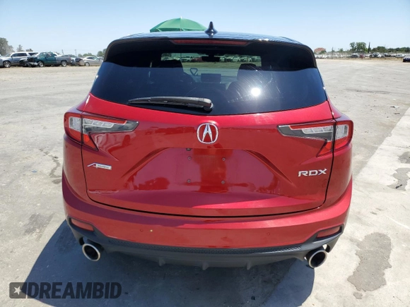 2019 Acura RDX w/A-Spec Pkg with VIN 5J8TC1H6XKL003994, listed as a Copart auction lot 59042135 with 122,227 mi miles and Salvage title. Bid and sale history available at DreamBid. Image 6.