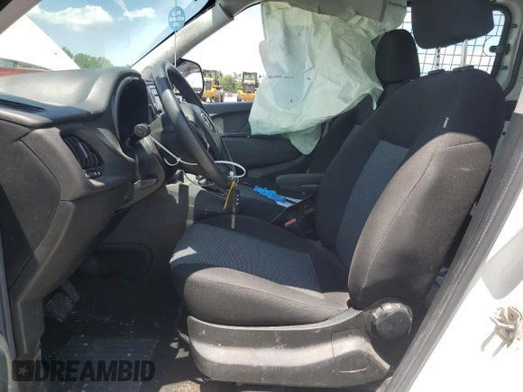 2020 Ram ProMaster City Cargo Tradesman with VIN ZFBHRFAB0L6P83014, listed as a Copart auction lot 57823935 with 58,429 mi miles and Salvage title. Bid and sale history available at DreamBid. Image 7.