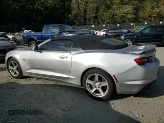 2019 Chevrolet Camaro 1LT with VIN 1G1FB3DX4K0112857, listed as a Copart auction lot 76253744 with 55,479 mi miles and Salvage Title. Bid and sale history available at carsss.com. Image 2.