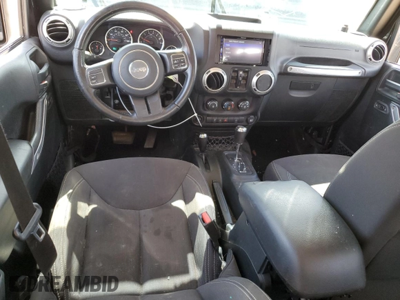 2018 Jeep Wrangler Unlimited Sahara with VIN 1C4HJWEG1JL926982, listed as a Copart auction lot 60640485 with 138,099 mi miles and Salvage title. Bid and sale history available at DreamBid. Image 8.
