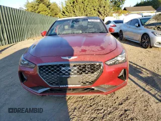2019 Genesis G70 2.0T Advanced with VIN KMTG44LA6KU033399, listed as a Copart auction lot 73278344 with 52,598 mi miles and Salvage Title. Bid and sale history available at carsss.com. Image 5.