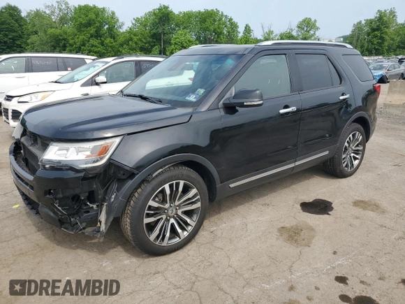 2016 Ford Explorer Platinum z VIN 1FM5K8HT7GGB81771, wystawiony jako Copart lot #59723825 z przebiegiem 117 934 mil mil oraz Szkoda całkowita • Salvage title. Historia ofert i sprzedaży dostępna na DreamBid. Obrazek 1.