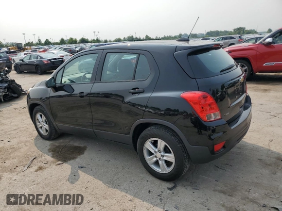 2020 Chevrolet Trax LS with VIN 3GNCJKSB5LL340070, listed as a Copart auction lot 59319985 with 61,209 mi miles and Salvage title. Bid and sale history available at DreamBid. Image 2.