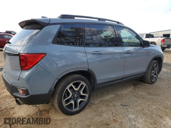 2022 Honda Passport Elite z VIN 5FNYF8H01NB002305, wystawiony jako Copart lot #49740525 z przebiegiem 37 134 mil mil oraz Szkoda całkowita • Salvage title. Historia ofert i sprzedaży dostępna na DreamBid. Obrazek 3.