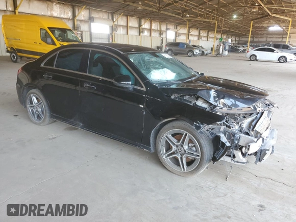 2022 Mercedes-Benz A 220 with VIN W1K3G4EB5NJ331903, listed as a Copart auction lot 41557684 with 8,317 mi miles and Clean Title. Bid and sale history available at DreamBid. Image 4.
