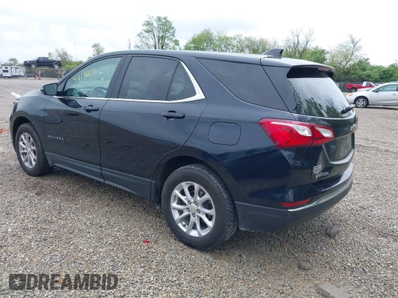 2021 Chevrolet Equinox LT with VIN 3GNAXUEV4MS122359, listed as a IAAI auction lot 42191173 with 61,190 mi miles and . Bid and sale history available at DreamBid. Image 3.
