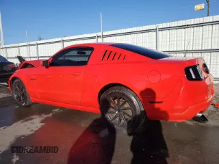 2011 Ford Mustang V6 with VIN 1ZVBP8AM6B5128881, listed as a Copart auction lot 53052375 with 151,733 mi miles and Salvage Title. Bid and sale history available at carsss.com. Image 2.