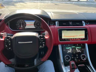 2021 Land Rover Range Rover Sport SVR with VIN SALWZ2RE4MA761665, listed as a Copart auction lot 42854065 with 111,581 mi miles and Clean Title. Bid and sale history available at carsss.com. Image 7.
